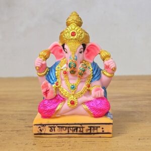 Dagdushet Ganpati 3 Inch Idol